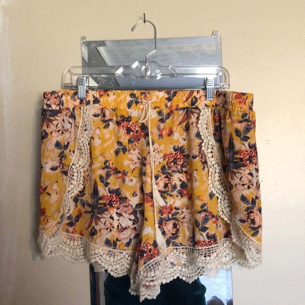 Floral shorts